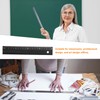 sourcing map Cutting Rulers 20cm Metric Aluminum Alloy Straight Ruler