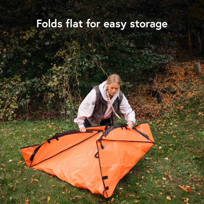 Leaf Tarp for Yard Cleanup – Wind-Proof Design Stays Put