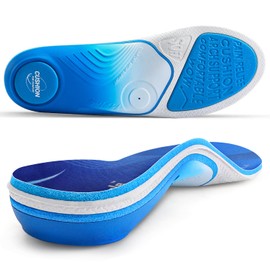 PCSsole Plantar Fasciitis Orthotic Insoles Heel Spur & Flat Feet