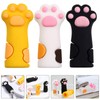 9Piezas Funda de Silicona para Tijeras de Cutícula Protector Antideslizante