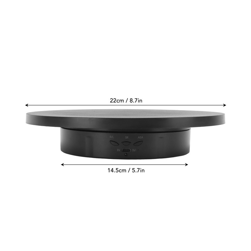 2 in 1 Rotating Display Stand Mute Rotating Jewelry Display