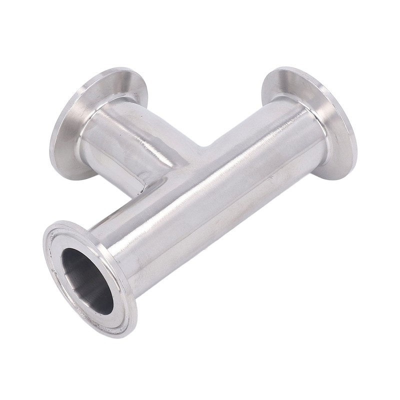 Pipe Tee Fitting 304 Stainless Steel Quick Connect Tube Joint