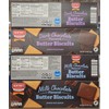 Bentons Dark & Milk Chocolate Flavored Butter Biscuits 4.4oz 125g