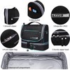 Toiletry Bag,RUMANLE Upgraded Large Hanging Travel Toiletry Organizer Kit with