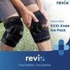 REVIX 20" XXXL Large Gel Ice Pack for Knee, Knee