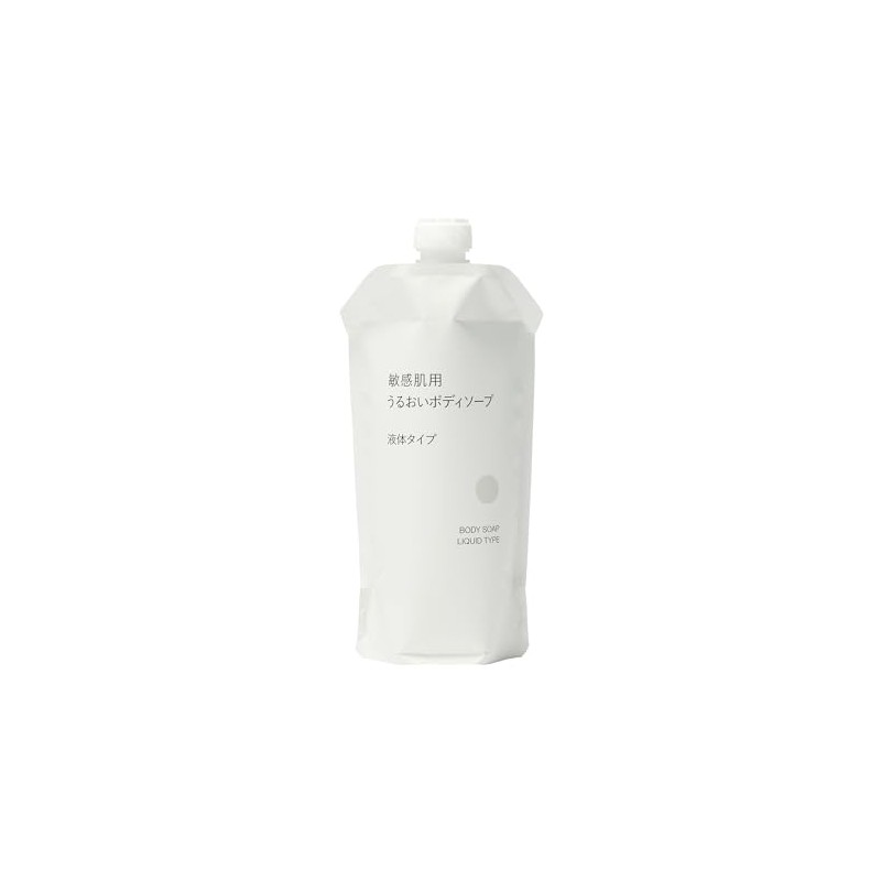 MUJI 83451547 Moisturizing Body Soap for Sensitive Skin Liquid Type
