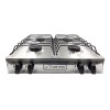Lion Tools Parrilla Estufa De Gas Acero Inoxidable 2 Quemadores