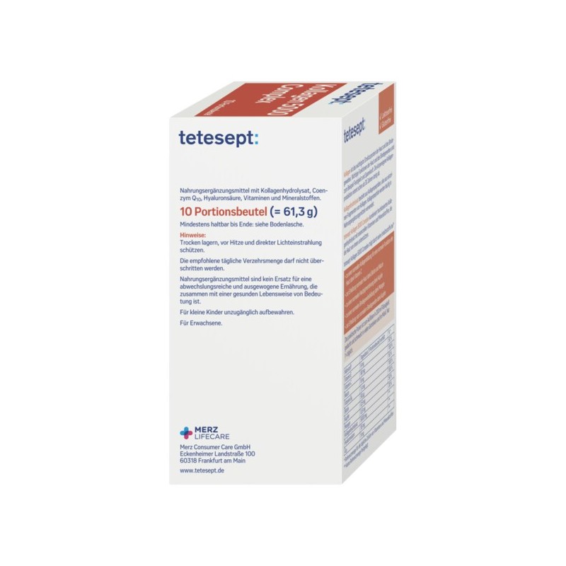 테테셉트 tetesept 콜라겐 5000 콤플렉스 10개 61.3g tetesept Collagen 5000