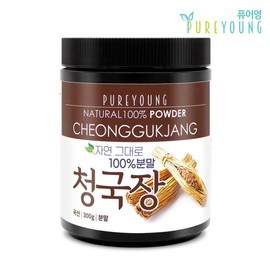 Pure Young Domestic Cheonggukjang Powder 300g Cheonggukjang Powder / 퓨어영 국산 청국장가루 300g 청국장분말