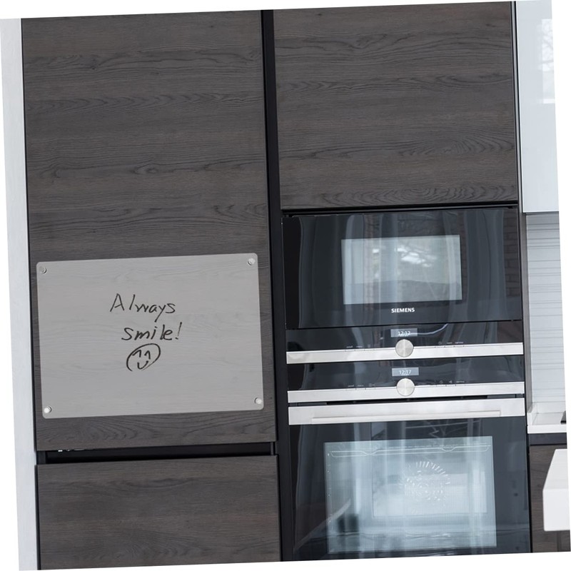 STOBOK Magnet Reminder Erasable Blank Planner Magnetic Erase Wall Fridge