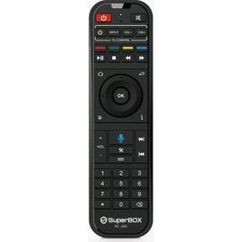 Universal Super Box Voice Remote Control, Original Bluetooth Remote Control with Voice Command Compatible with Superbox S1, S2, S3, S4, S5 Max, S5 Pro, S6 Max, S6 Ultra, S6Pro, Elite Pro+, Elite Ultra