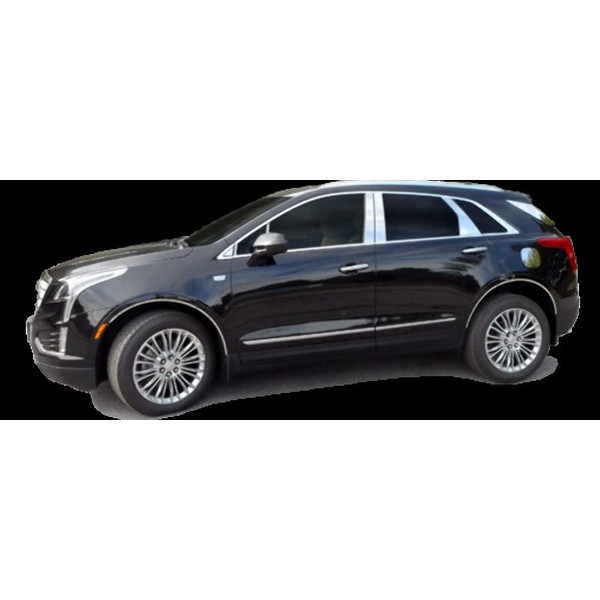 QAA fits 2017-2020 Cadillac XT5 1 Piece Stainless License Plate Bezel LP57260