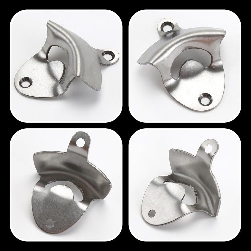 1 Piece Stainless Steel Bottle Opener, Durable Bottle Cap Opening