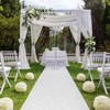 FrenzyBird Wedding Aisle Runner 100 x 3 Feet Beautiful Subtle