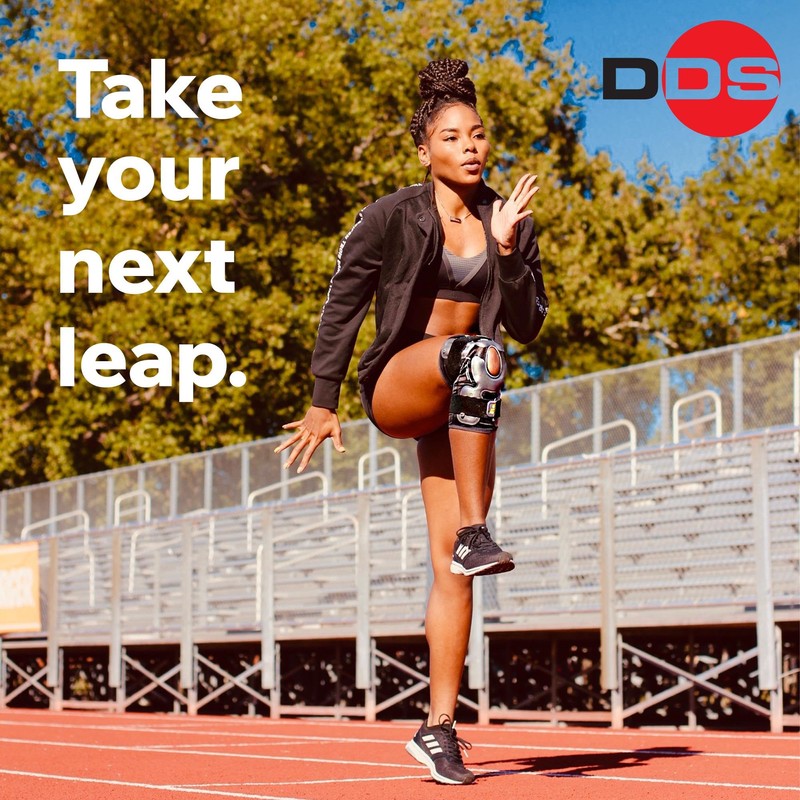 DDS, Inc. Air Pneumatic Compression Knee Brace for Pain -