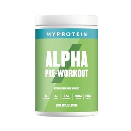 Myprotein Alpha Pre-Workout Powder with Beta Alanine and Caffeine - Sour Apple - 600g