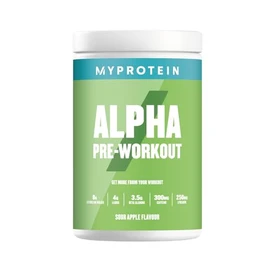 Myprotein Alpha Pre-Workout Powder with Beta Alanine and Caffeine - Sour Apple - 600g