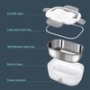 Electric Lunch Box for Adults 80W, Portable Food Warmer 12/24/110V,
