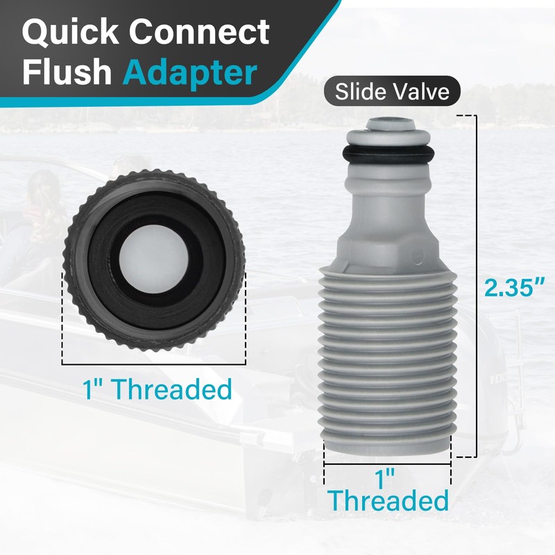 Outboard Engine Flush Kit for Mercury Suzuki Yamaha Boat Motor
