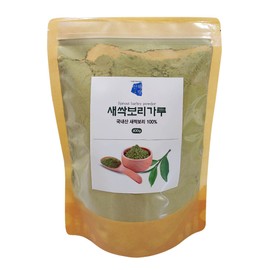 Sanhaerang Domestic young leaf sprout barley powder (field cultivation) 400g / 국내산 어린잎 새싹 보리 분말(노지재배)400g