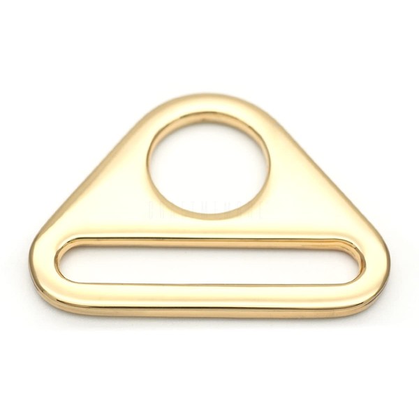 CRAFTMEMORE 4pcs Triangle Ring Adjusters D-rings Adjustment Buckle for Sewing
