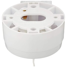 Merriway BH02684 2-Way Ceiling Switch Bathroom Pull Cord, Round 5 Amp-White