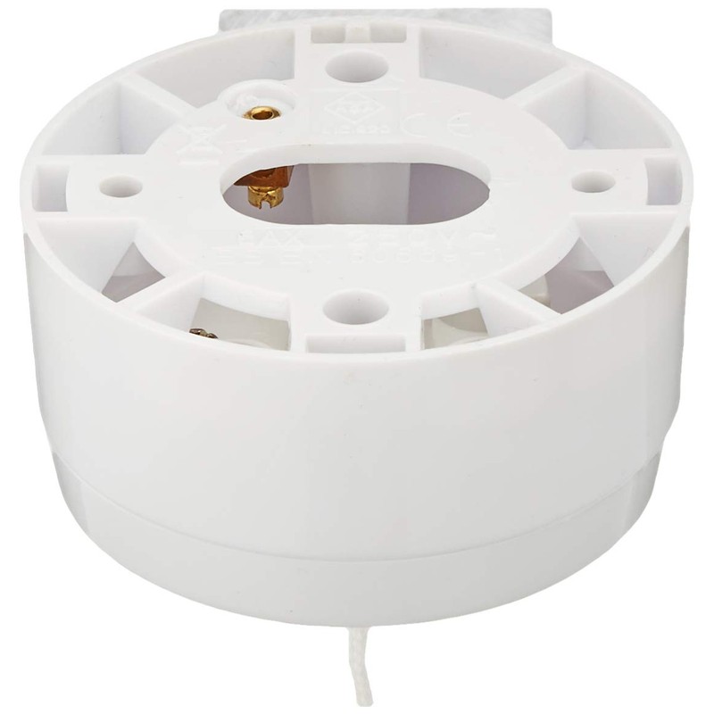 Merriway BH02684 2-Way Ceiling Switch Bathroom Pull Cord, Round 5