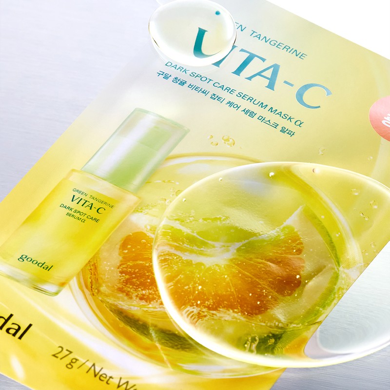 goodall Goodal Green Tangerine Vita C Blemish Care Serum Mask