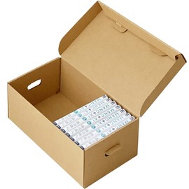 Earth Cardboard, Cardboard, Comic Book Storage Box, Set of 50, Cardboard, Comic Books, Storage Box ID0291