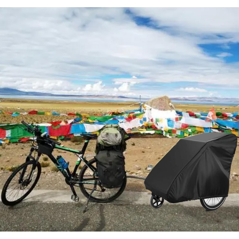 Taicols Trailer Case with Windproof Rope Suitable for Children's and
