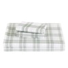 Chezmoi Collection 4-Piece Lodge Plaid Sheet Set Queen Size -