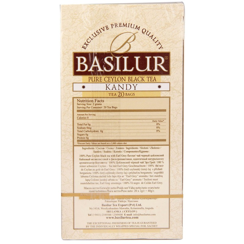 BASILUR TEA Tea Candy (1.8 oz (50 g)