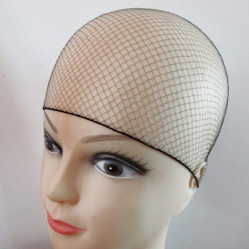 50pcs Hairnets Hair Net For Bun Invisible Elastic Edge Mesh