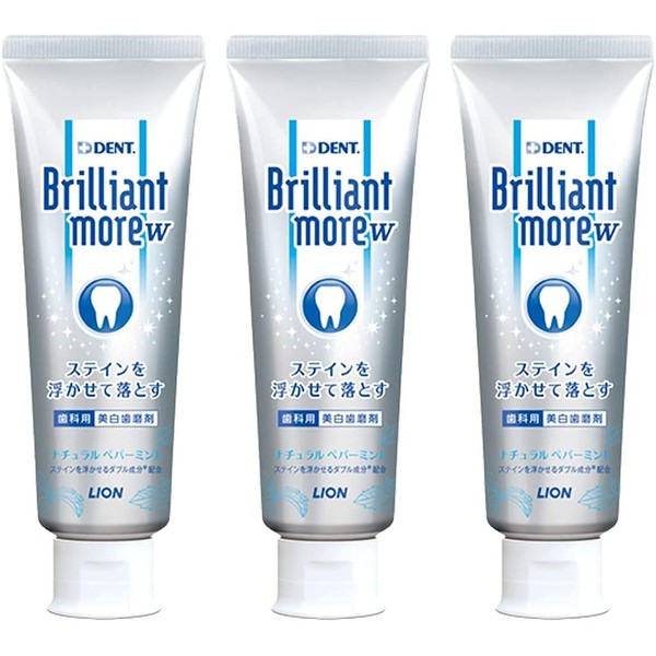 Brilliant More Whitening Double Natural Peppermint 3.2 oz (90 g)