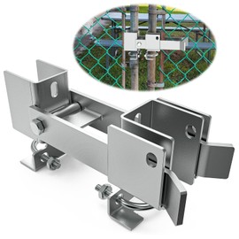 Chain Link Fence Double Gate Latch Residential Strong Arm Double Gate Latch