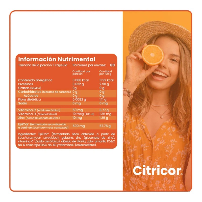 Citricor 60 Cápsulas - EpiCor