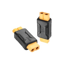 SinLoon 2 Pack XT60 Female to Female Connector Adapter XT60 Wireless Adapter for RC FPV Toy Car Plane Drone Battery (Female to Female)