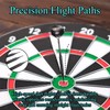 Laopipfu 3 Professional Darts Set, Iron Barrel with Dart Flights