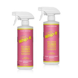 Whip-It® Multi Surface Cleaner, Stain Remover, and Odor Neutralizer - Grapefruit Scent 32oz (2-16oz)
