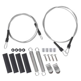 RC Car Steel Rope,Durable Metal RC Car Shell Steel Rope Set Fit for Traxxas Trx4 Axial Scx10 D90 D110 1/10 Crawler Car Model Accessory