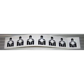 Williams Dirty Harry Machine Drop Target Decal Set