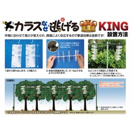 Crow Why Escape King, Set of 10 Crows, Repel Crows, Crow Protection, Crow Prevention..