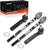 A-Premium Set of 4, Front Inner & Outer Tie Rod