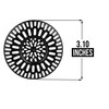 Plastic Hair Stopper Basket for Bathroom Tub - Kitchen Sink