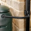 SPARES2GO Rainwater Diverter 65mm Square 68mm Round Downpipe Water Butt