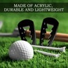 LETTERASHQP 2 Stück Golf Tees Height Tool Tees Golf Zubehör