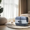 Wisfor Large Oval Oblong Hooded Cat Litter Box w/ Scoop