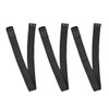 3 Pcs Non-Slip Adjustable Elastic Band Wavy Silicone Wig Band