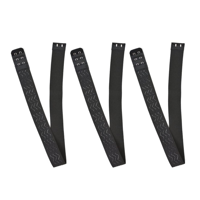 3 Pcs Non-Slip Adjustable Elastic Band Wavy Silicone Wig Band
