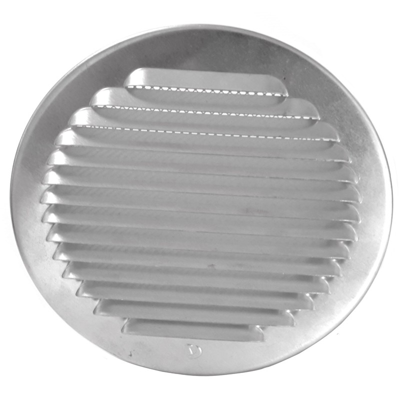 Weather Resistant Grille 200 mm Aluminium Air Vent with Fly
